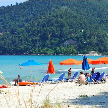 招待所 Room In Studio - Hotel Georgia - Furnished Room Near Golden Beach In Thassos Island 克里斯阿穆迪亚